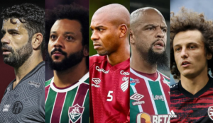 Jogadores como Fernandinho, Marcelo, Diego Costa e outros iniciam 2025 sem clube. Veja a lista dos nomes livres no mercado.
